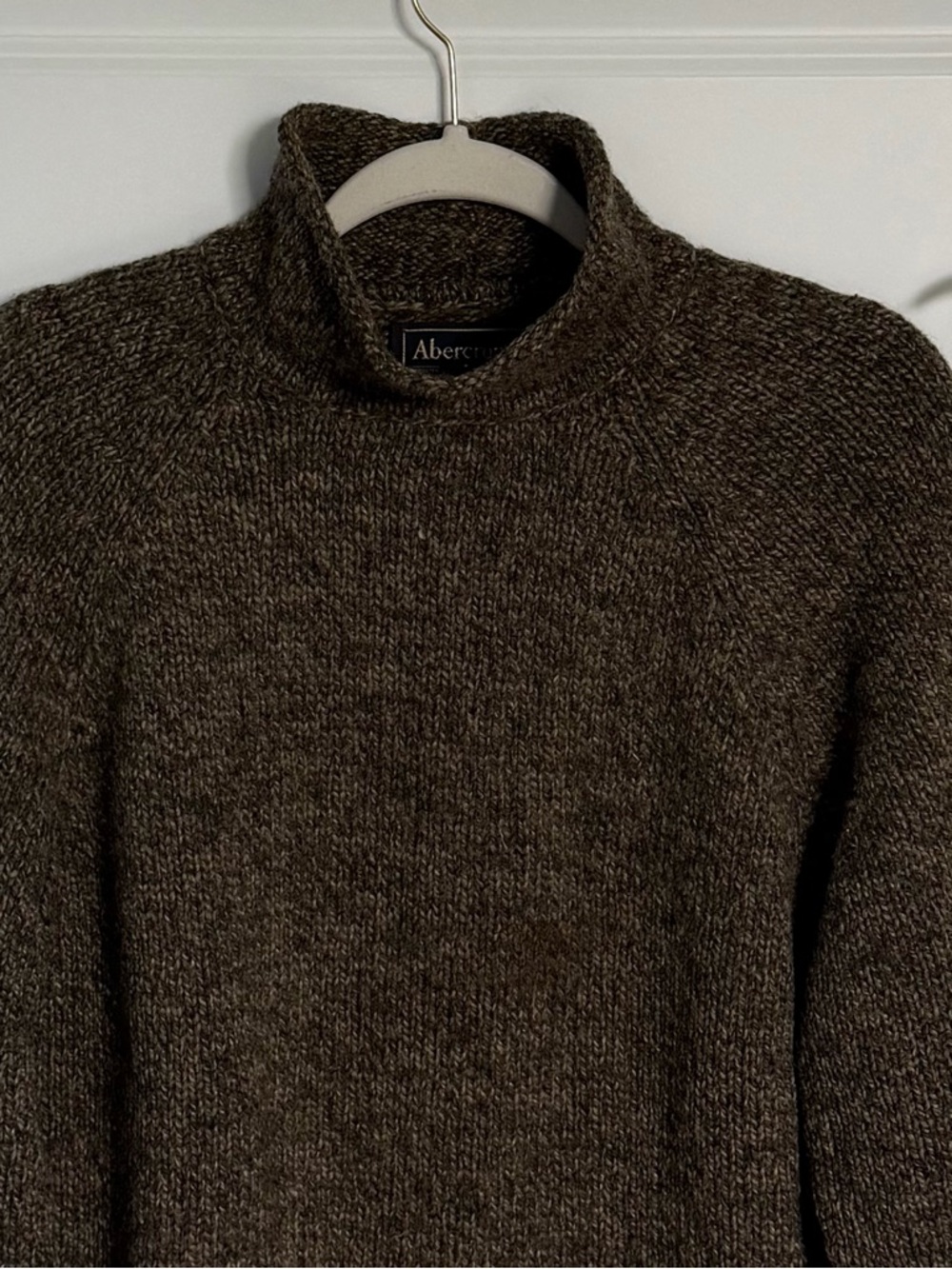 Abercrombie & Fitch vintage 90’s Y2K Cross Wool Sweater Medium 54983 - Picture 6 of 16